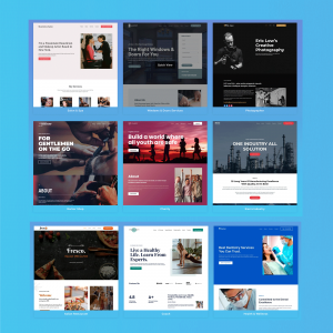 Choose a website design template by siteseller.net